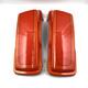 Oem Harley 90626/90627-12dkp Tequila Sunrise Saddlebag Lid Covers 93-13 Touring