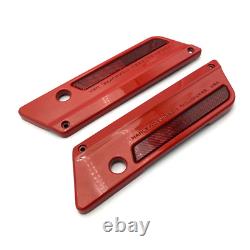 Oem Harley CVO Tequila Sunrise Saddlebag Latch Hinge Covers Pair 93-13 Touring