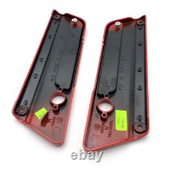 Oem Harley CVO Tequila Sunrise Saddlebag Latch Hinge Covers Pair 93-13 Touring Oem Harley CVO Tequila Sunrise Saddlebag Latch Hinge Covers Pair 93-13 Touring
