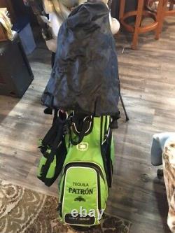 Ogio Patron Tequila Golf Bag Stand Rare HTF NWT Green Cover