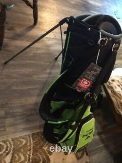 Ogio Patron Tequila Golf Bag Stand Rare HTF NWT Green Cover