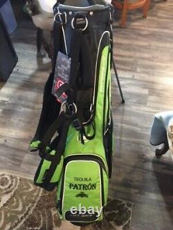 Ogio Patron Tequila Golf Bag Stand Rare HTF NWT Green Cover