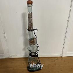 Old Carbine Limited Edition Gun Rifle Shaped Tequila Bottle Decanter Cork Stand
