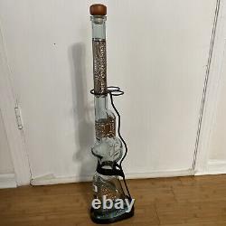 Old Carbine Limited Edition Gun Rifle Shaped Tequila Bottle Decanter Cork Stand