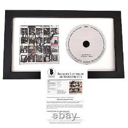 Old Dominion Band Signed CD Tequila & Therapy Album Framed Beckett Authentic COA