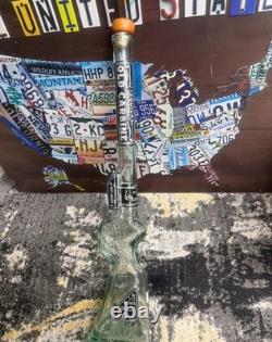 Old carbine tequila riffle bottle nice