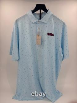 Ole Miss Rebels! Peter Millar Ole Miss Tequila Sunrise Polo XL NWT