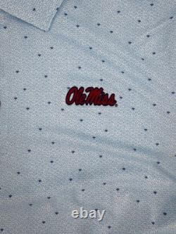 Ole Miss Rebels! Peter Millar Ole Miss Tequila Sunrise Polo XL NWT