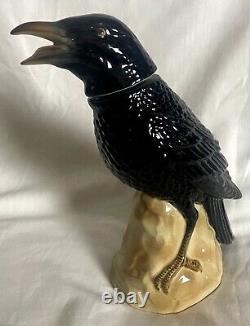 Original 9-1/2 Tequila Jose Cuervo Crow Decanter #8331, Made in Germany