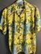 Original Vintage Sammy Hagar Cabo Wabo Tequila Blue Bottle Waborita Large Shirt