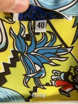 Original Vintage Sammy Hagar CABO WABO Tequila Blue Bottle Waborita Large Shirt