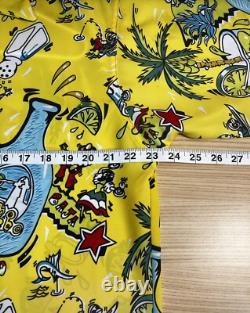 Original Vintage Sammy Hagar CABO WABO Tequila Blue Bottle Waborita Large Shirt