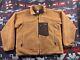 Patagonia Retro X Lion Tequila Brown Deep Pile Jacket Vtg Fleece Sherpa Xl