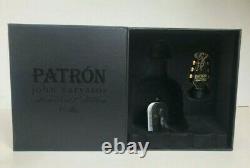 PATRON Añejo Tequila JOHN VARVATOS Limited Edition Guitar Bottle Stopper with Box