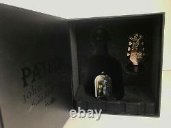 PATRON Añejo Tequila JOHN VARVATOS Limited Edition Guitar Bottle Stopper with Box