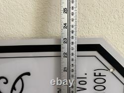 PATRON SILVER Tequila Cocktail Bar 23X23 Sign Light Lamp Wall Club Restaurant