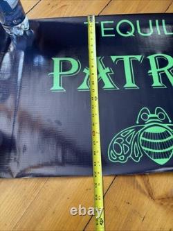 PATRON TEQUILA Vinyl Banner Flag 38.5 x 20 The Patron Spirits Company Set Of 2