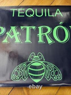 PATRON TEQUILA Vinyl Banner Flag 38.5 x 20 The Patron Spirits Company Set Of 2