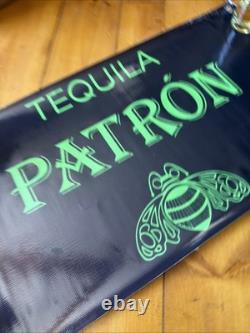 PATRON TEQUILA Vinyl Banner Flag 38.5 x 20 The Patron Spirits Company Set Of 2