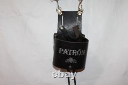 PATRON Tequila Leather Shot Glass holster