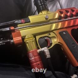 PPS Palmers Autococker Tequila Sunrise Swiss Cheese Paintball