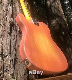 Pairadice Musicians Supply Co. Tequila Sunrise Burst Tele Style Guitar 1 Of 1