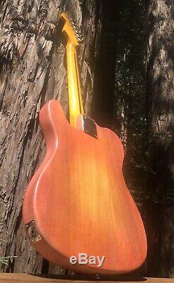 Pairadice Musicians Supply Co. Tequila Sunrise Burst Tele Style Guitar 1 Of 1