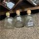 Patron Empty Tequila Bottles With Corks, Limited Edition Box, Clear, 750ml & 1l