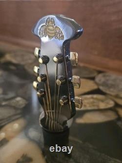 Patrón John Varvatos Tequila Limited Edition Guitar Headstock Bottle Stopper New