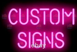 Patron Patrón Premium Tequila 17x14 Neon Sign Light Lamp Bar Open Real Glass
