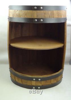 Patron Tequila 24 Wood Barrel Cask Display Shelf for Bar Man Cave