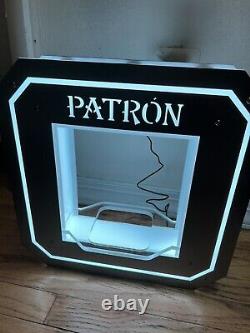 Patron Tequila Bottle Glorifier with wireless remote multicolor display. Rare