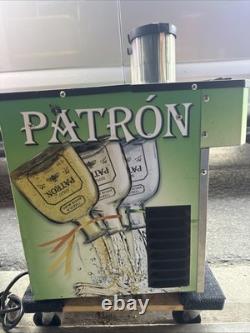 Patron Tequila Chilled Shot Machine Dispenser 2 Bottle Cooler Bar Tap Display