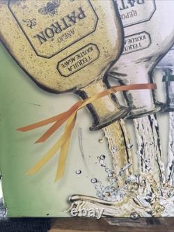 Patron Tequila Chilled Shot Machine Dispenser 2 Bottle Cooler Bar Tap Display