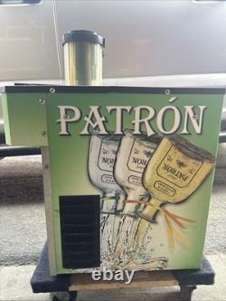 Patron Tequila Chilled Shot Machine Dispenser 2 Bottle Cooler Bar Tap Display