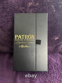 Patron Tequila David Yurman Limited Edition Sword Hilt Bottle Stopper New in Box