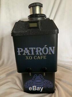 Patron Tequila Dispenser Machine Sentry Slim Shot 2 XO Cafe new box open, chill