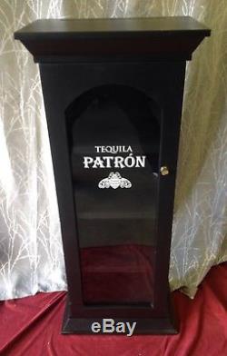 Patron Tequila Display Cabinet 48Tx16W x11D Vodka Beer Wine