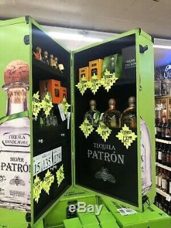 Patron Tequila Display Promotional Store Bar Trunk Case RARE 24x24x42