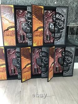 Patron Tequila Guillermo Del Toro dead skull box and book