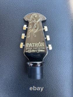 Patrón Tequila John Varvatos Limited Edition Guitar Headstock Bottle Stopper Rep