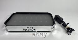 Patron Tequila LED Ice Bucket Tray Rare