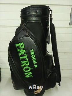 Patron Tequila Leather Golf Bag