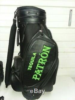 Patron Tequila Leather Golf Bag