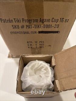 Patron Tequila Mug Agave Ceramic Cup Bee Hive Design Limited Edition (12 Pcs)