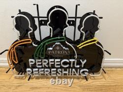 Patron Tequila Neon Light (no Faux!). Rare Piece. New