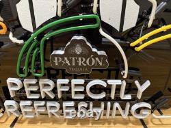 Patron Tequila Neon Light (no Faux!). Rare Piece. New