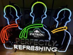 Patron Tequila Neon Light (no Faux!). Rare Piece. New