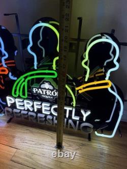 Patron Tequila Neon Light (no Faux!). Rare Piece. New