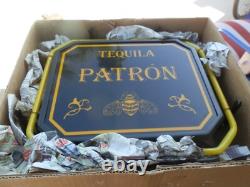 Patron Tequila Neon Sign Brand New In Original Box Rare Collectible